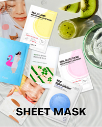 Korean skincare sheet mask