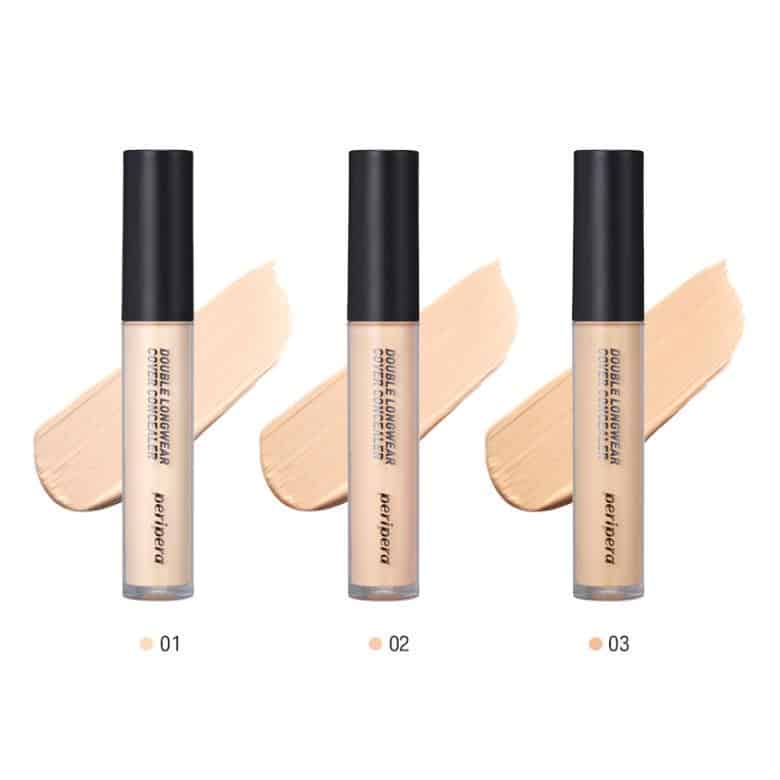 peripera - Double Longwear Cover Concealer 01 Pure Ivory 5.5 g