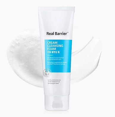Real Barrier - Cream Cleansing Foam 120 ml