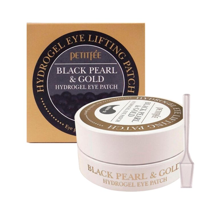 Petitfee - Black Pearl & Gold Hydrogel Eye Patch 60 stk