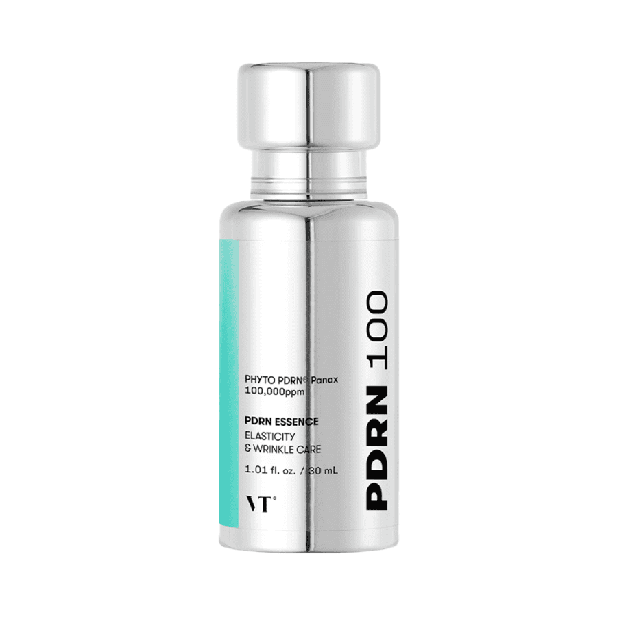 VT Cosmetics - PDRN Essence 100 30 ml PHYO PDRN 100.000ppm - Anti-Aging & Hudforyngelse serum, forbedrer elasticitet, reducerer rynker, giver frisk hud, optimal hudpleje, moderne anti-rynke behandling, kvalitets hudplejeprodukt.