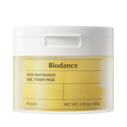 Biodance – Vita Niacinamide Gel Toner Pad 60 ea 140 g