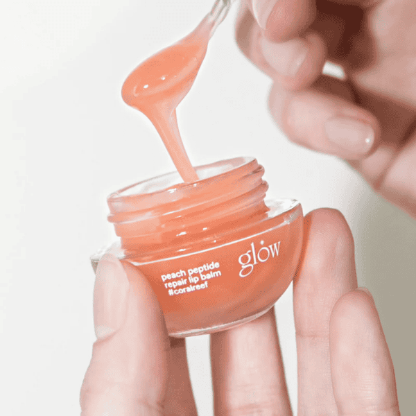 Glow - Peach Peptide Repair Lip Balm #Coralreef 8 g Glow - Peach Peptide Repair Lip Balm #Coralreef 8 g - Image 3