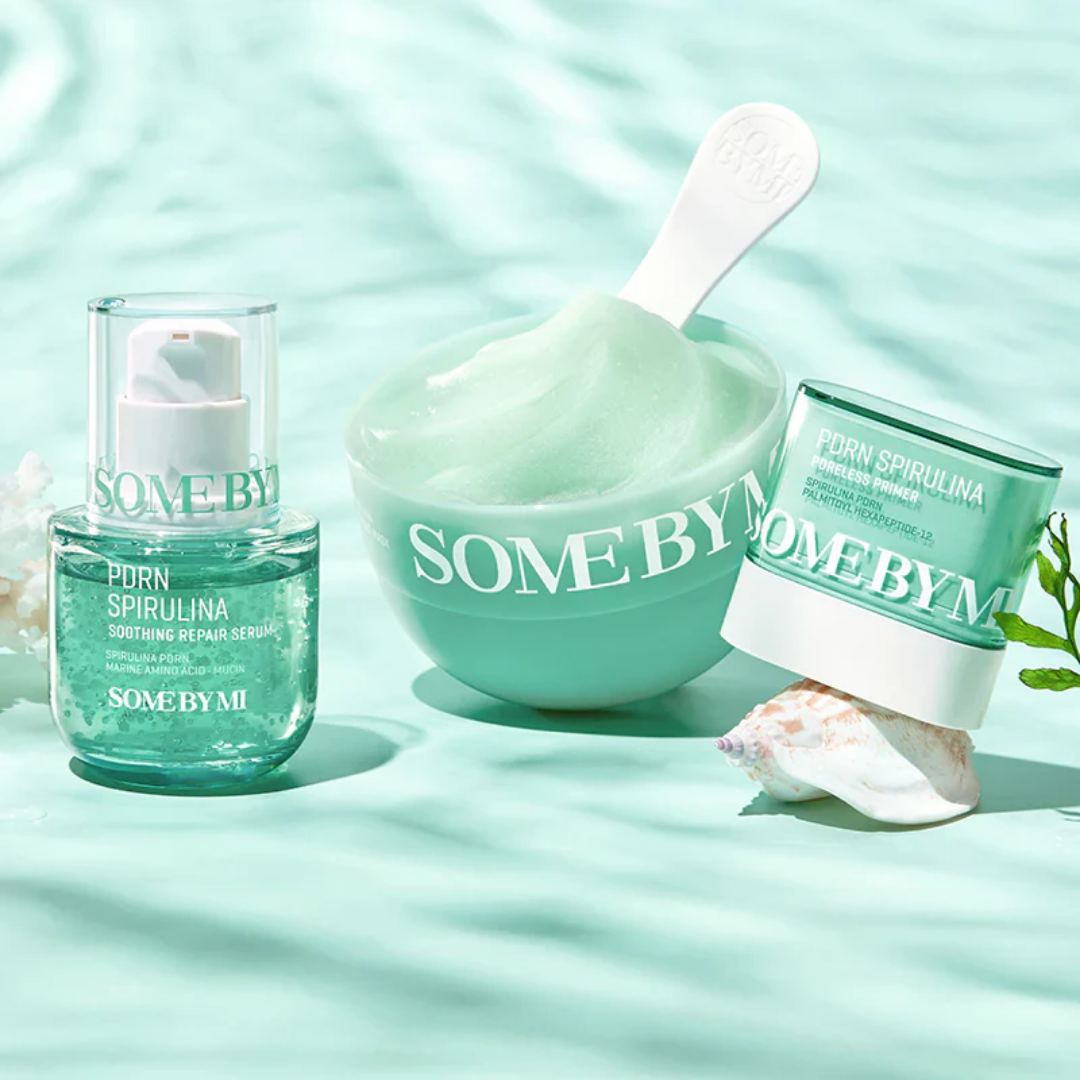 Some By Mi - PDRN Spirulina Soothing Sherbet Mask Set - Image 6