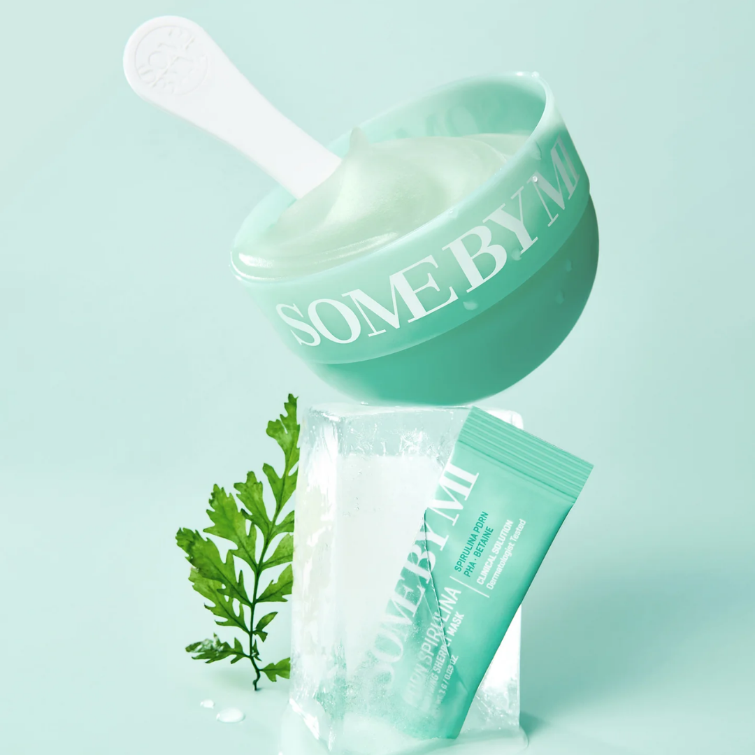 Some By Mi - PDRN Spirulina Soothing Sherbet Mask Set - Image 2