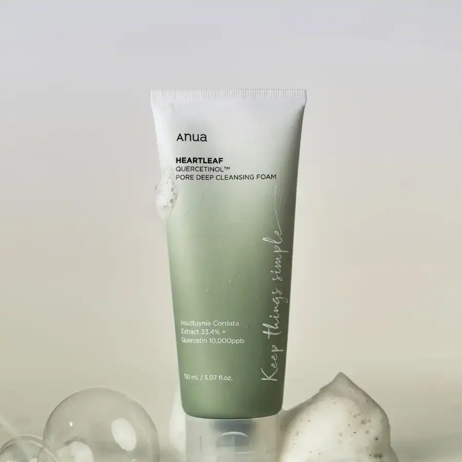 Anua - Heartleaf Quercetinol Pore Deep Cleansing Foam 150 ml - Image 4