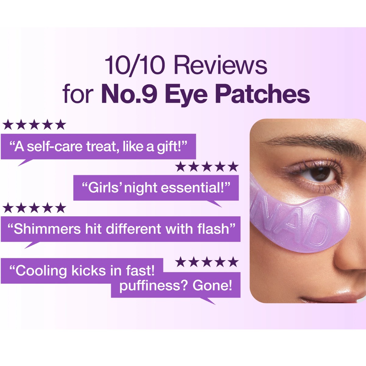 Numbuzin - No.9 NAD Under Eye Patches 1ea - Image 2