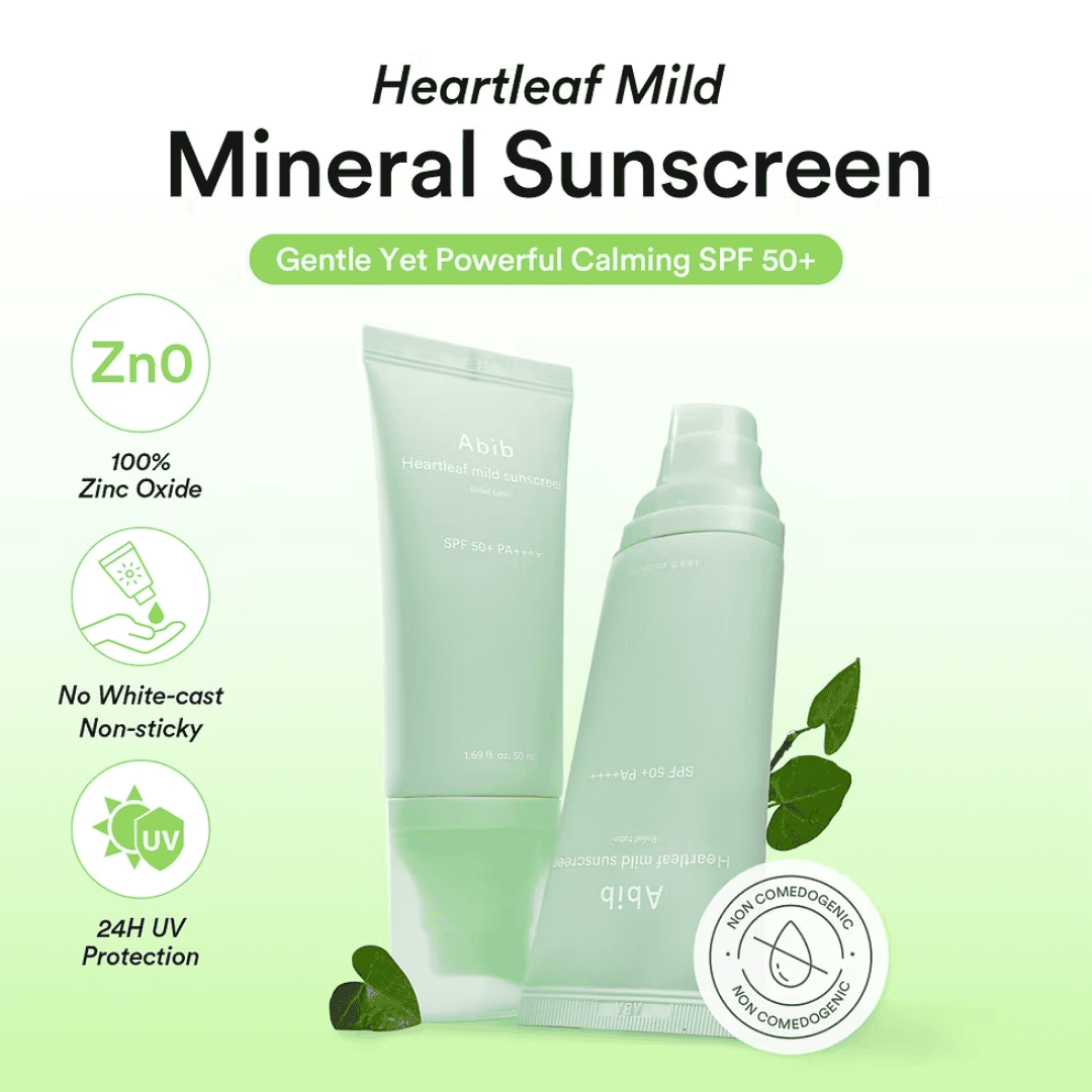 Nattensolcreme med mineraler, beroligende og solbeskyttende SPF 50+ til sensitiv hud, indeholder zinkoxid, uden hvidt skær, non-sticky, UV-beskyttende, ideel til daglig hudpleje og solbeskyttelse.