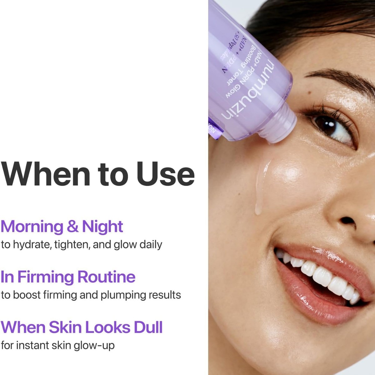 Numbuzin - No.9 NAD+ PDRN Glow Boosting Toner 150 ml - Image 8