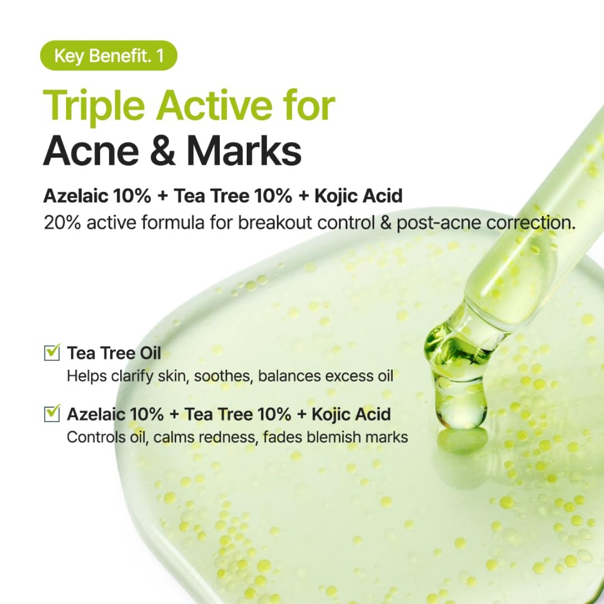 Purito Seoul - Azelaic Acid 10 Kojic Tea Tree Serum 30 ml Purito Seoul - Azelaic Acid 10 Kojic Tea Tree Serum 30 ml - Image 4