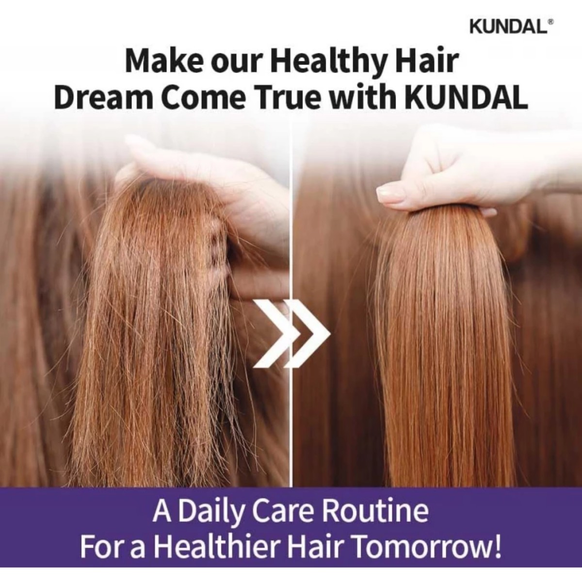 Kundal - Honey & Macadamia Protein Hair Treatment Amber Vanilla 500 ml Kundal - Honey & Macadamia Protein Hair Treatment Amber Vanilla 500 ml - Image 4