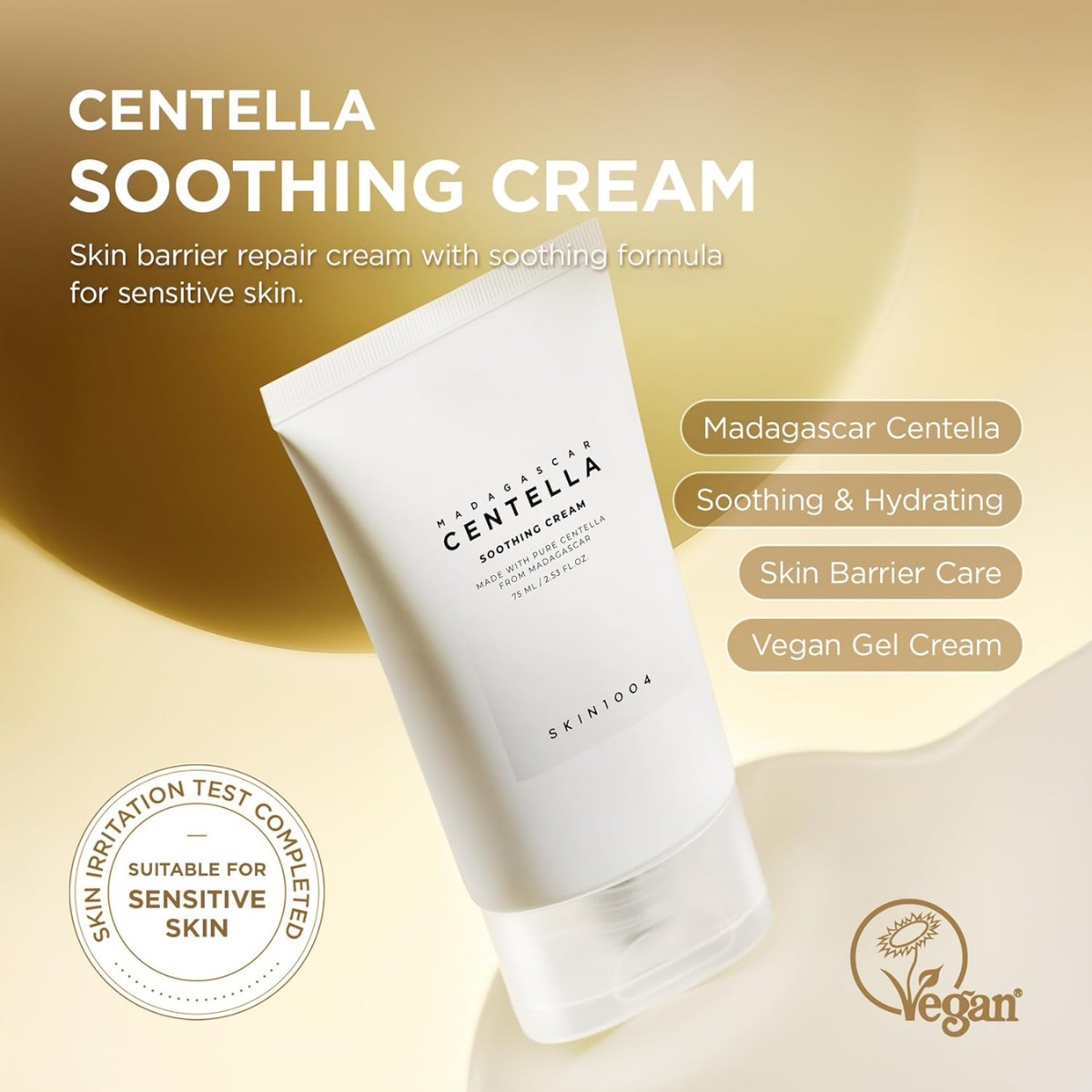 SKIN1004 - Madagascar Centella Soothing Cream 75 ml SKIN1004 - Madagascar Centella Soothing Cream 75 ml - Image 3