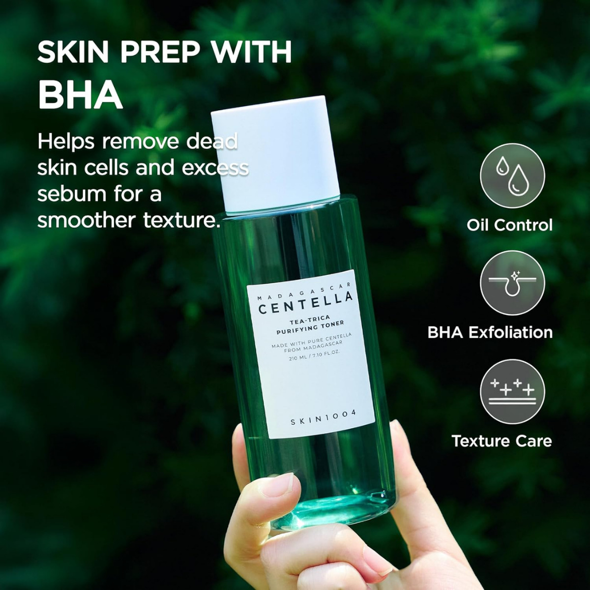 SKIN1004 - Tea-Trica Purifying Toner 210 ml SKIN1004 - Tea-Trica Purifying Toner 210 ml - Image 3