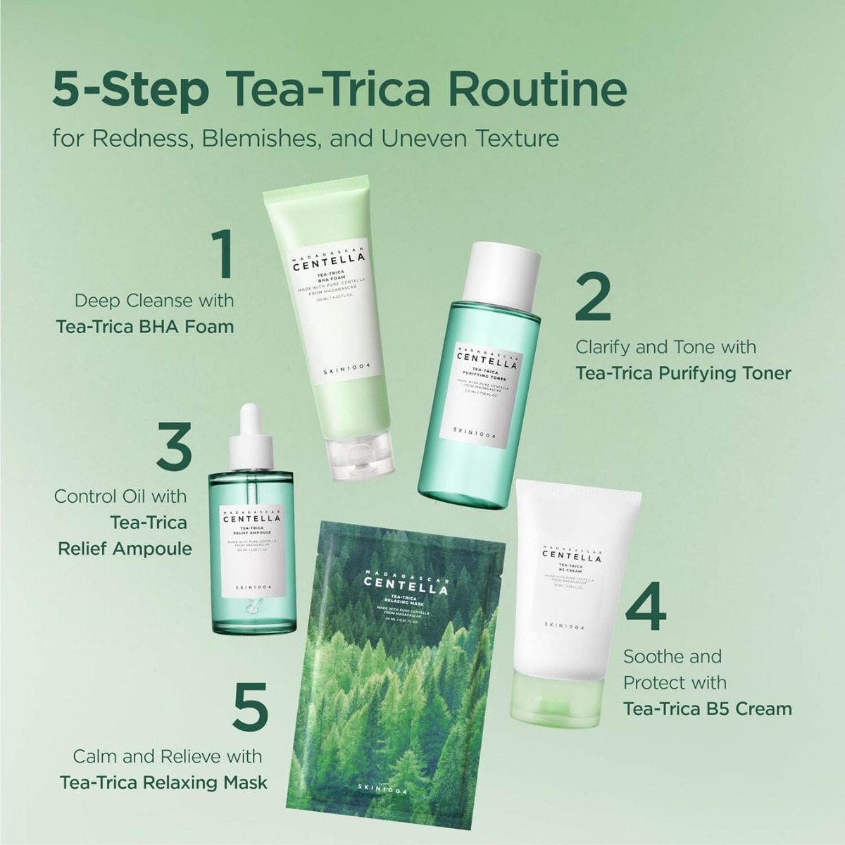 SKIN1004 - Tea-Trica Purifying Toner 210 ml SKIN1004 - Tea-Trica Purifying Toner 210 ml - Image 7