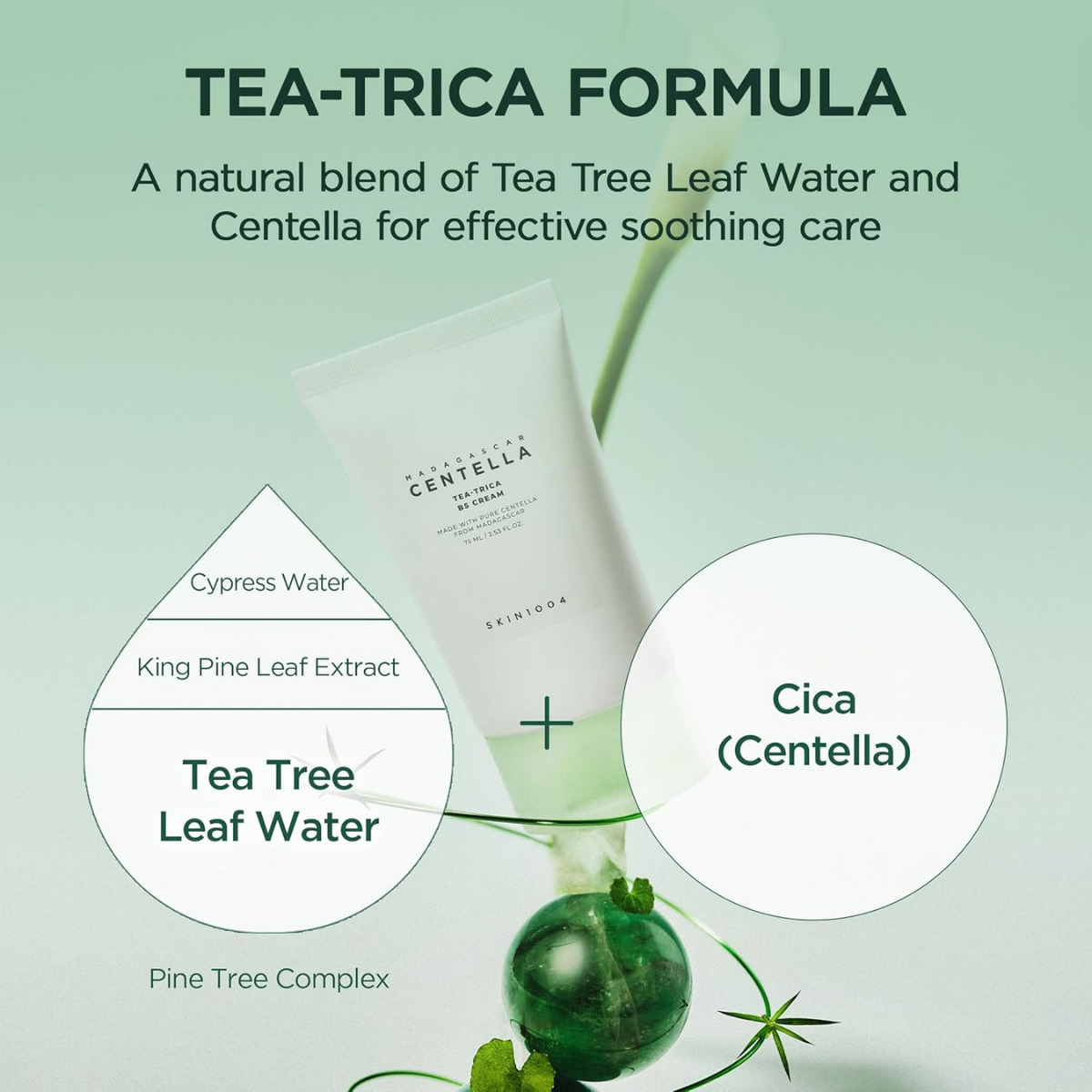 SKIN1004 - Tea-Trica B5 Cream 75 ml SKIN1004 - Tea-Trica B5 Cream 75 ml - Image 7