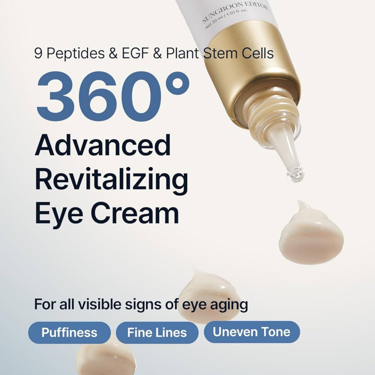 Sungboon Editor - Silk Peptide EGF Intensive Eye Cream 30 ml Sungboon Editor - Silk Peptide EGF Intensive Eye Cream 30 ml - Image 2