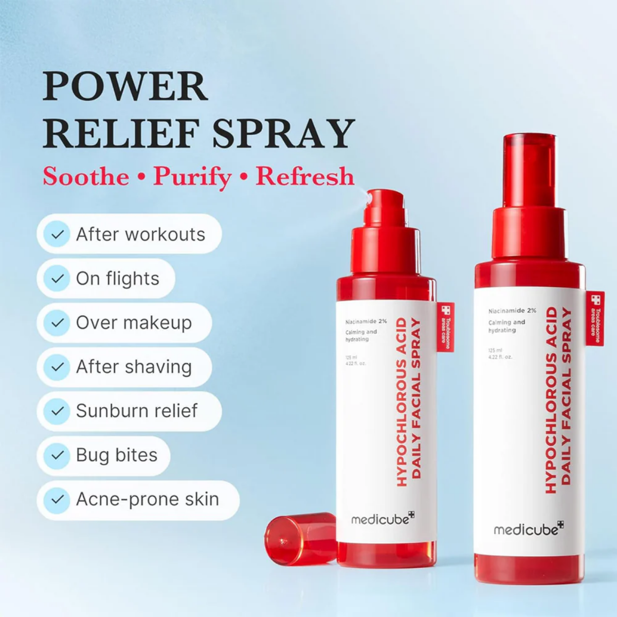 Medicube – Hypochlorous Acid Daily Facial Spray 120 ml Medicube – Hypochlorous Acid Daily Facial Spray 120 ml - Image 4