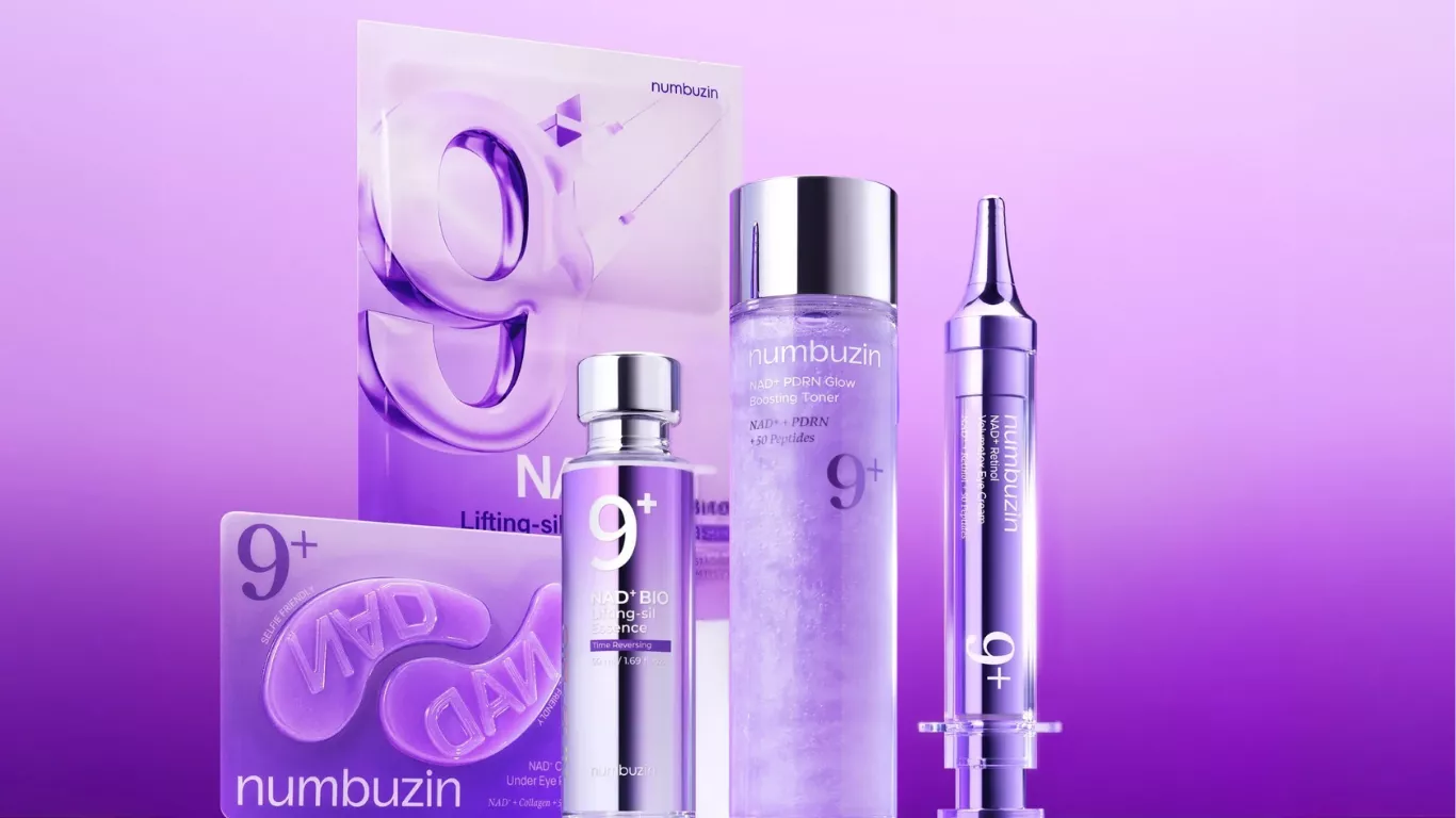 Numbuzin NAD+ skincare for firmer, glowing skin