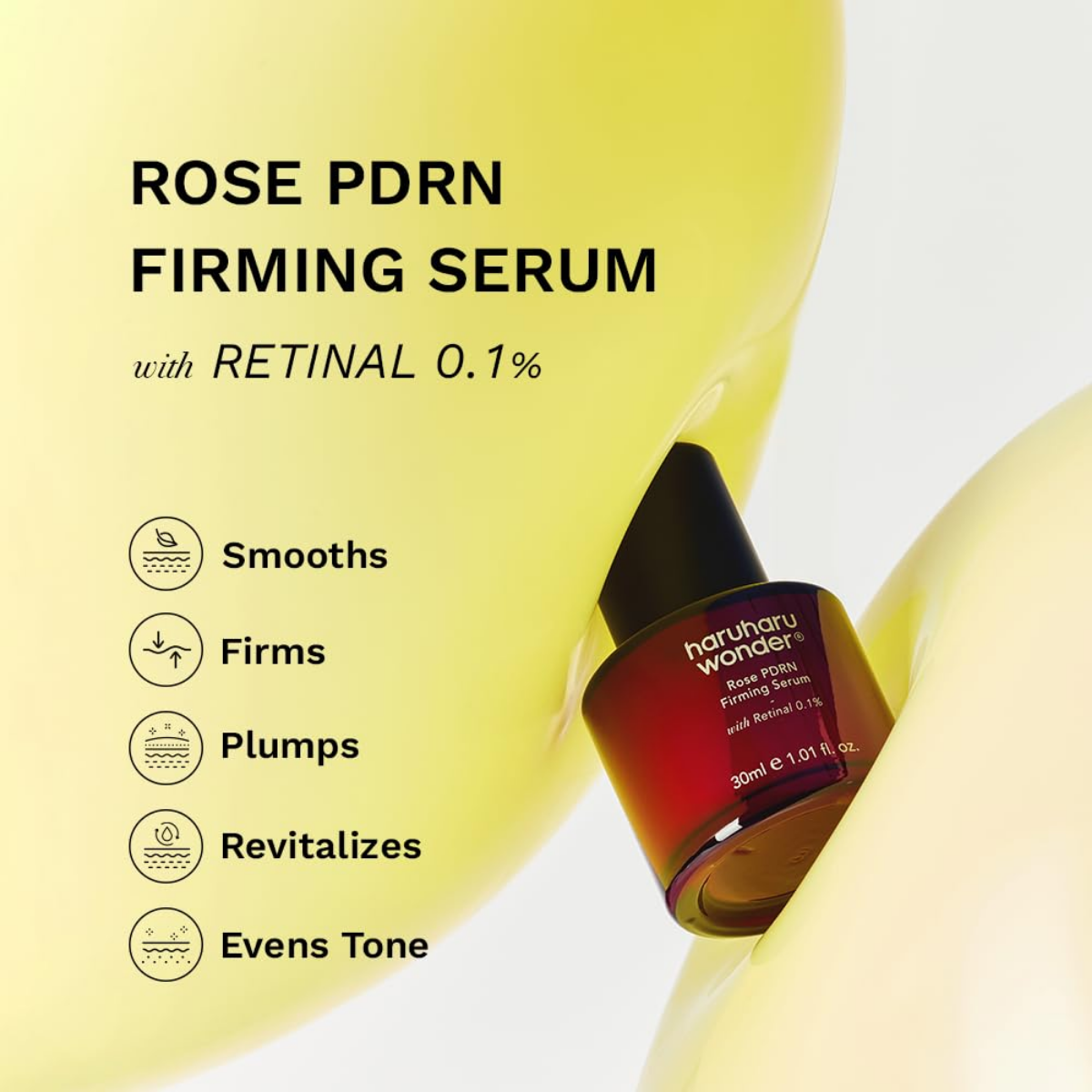 HaruHaru Wonder - Rose PDRN Firming Serum 30 ml HaruHaru Wonder - Rose PDRN Firming Serum 30 ml - Image 2