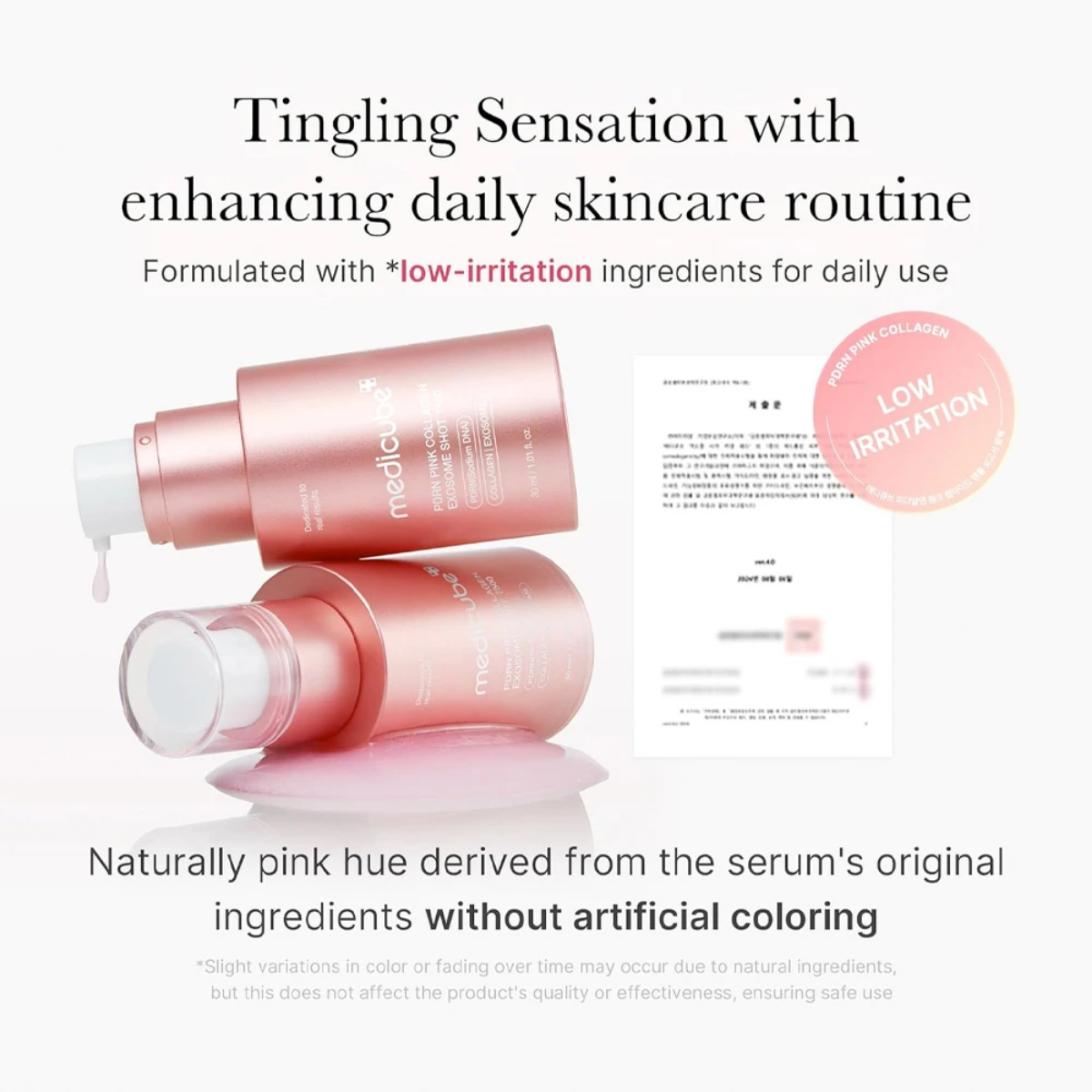 Medicube - PDRN Pink Collagen Exosome Shot Serum 7500 30 ml Medicube - PDRN Pink Collagen Exosome Shot Serum 7500 30 ml - Image 3