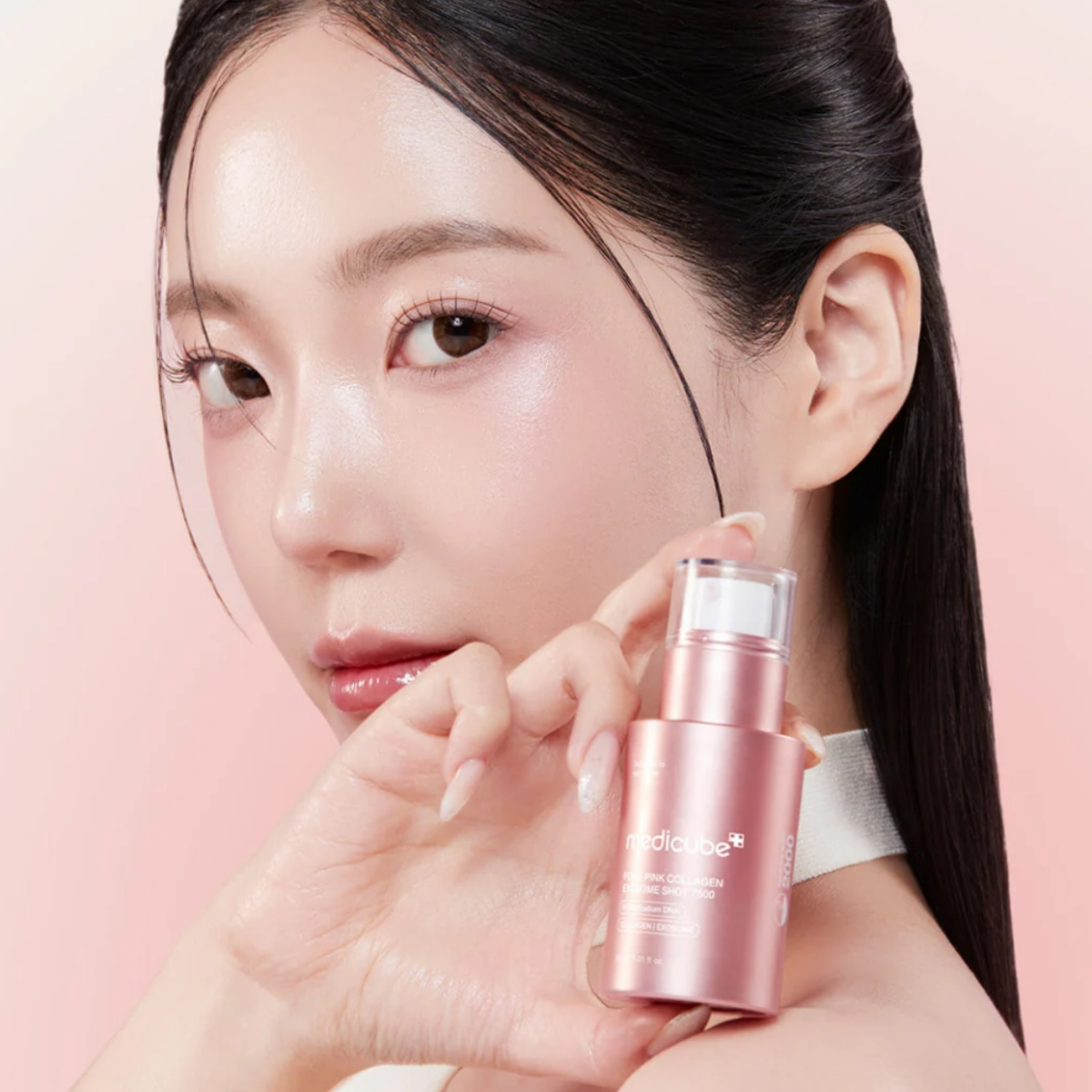 Medicube - PDRN Pink Collagen Exosome Shot Serum 7500 30 ml Medicube - PDRN Pink Collagen Exosome Shot Serum 7500 30 ml - Image 4
