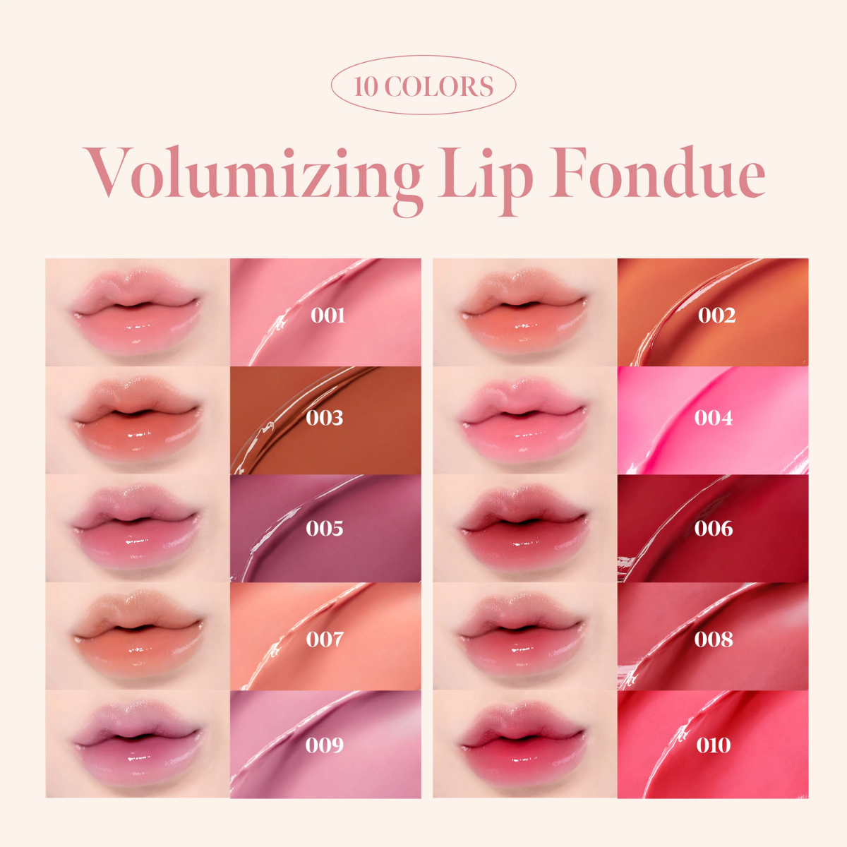 Coralhaze - Volumizing Lip Fondue 01 Naïve Coralhaze - Volumizing Lip Fondue 01 Naïve - Image 2