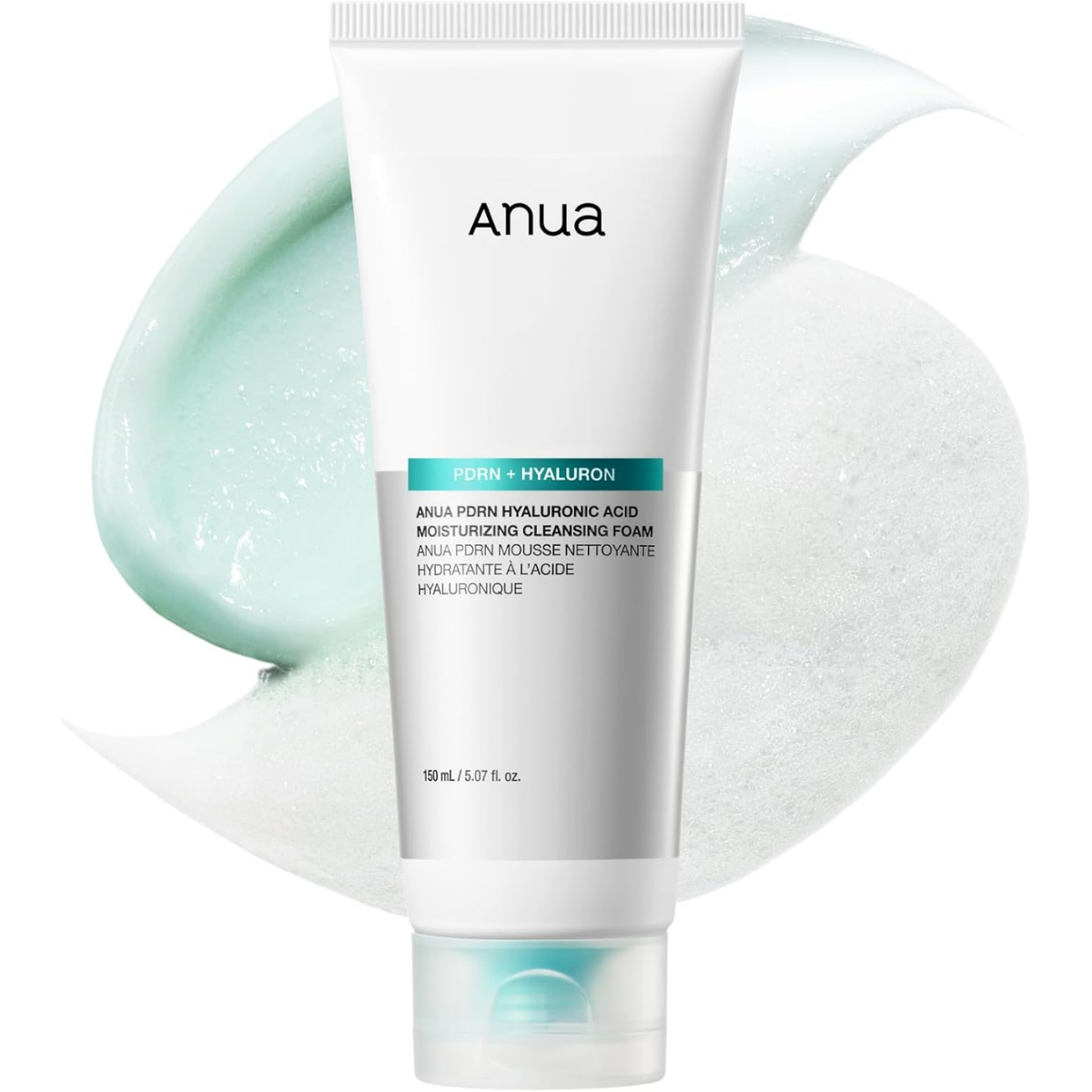 Anua - PDRN Hyaluronic Acid Moisturizing Cleansing Foam 150 ml Anua - PDRN Hyaluronic Acid Moisturizing Cleansing Foam 150 ml - Image 2