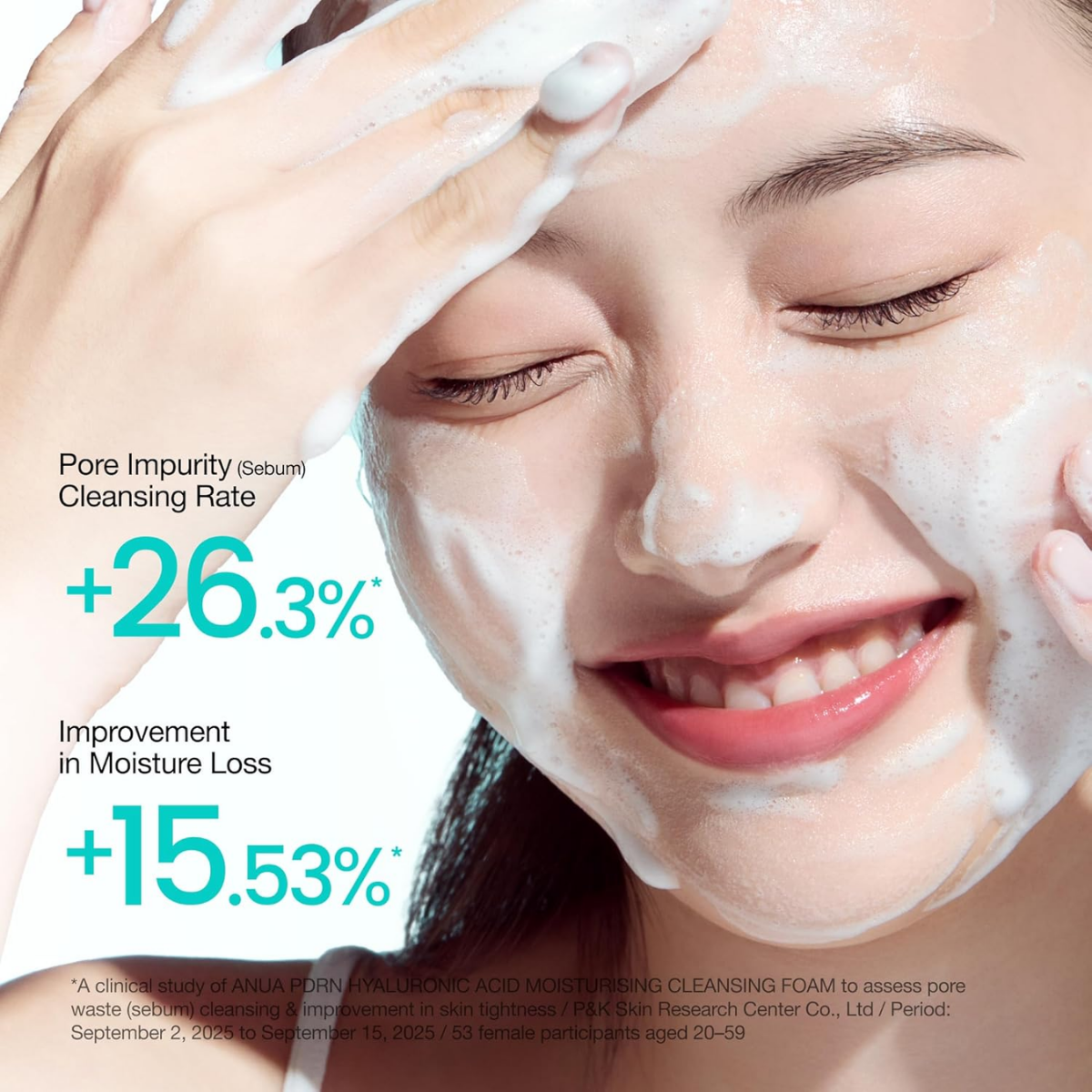 Anua - PDRN Hyaluronic Acid Moisturizing Cleansing Foam 150 ml Anua - PDRN Hyaluronic Acid Moisturizing Cleansing Foam 150 ml - Image 5