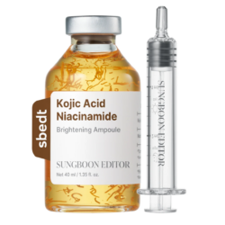 Sungboon Editor – Kojic Acid Niacinamide Brightening Ampoule 40 ml