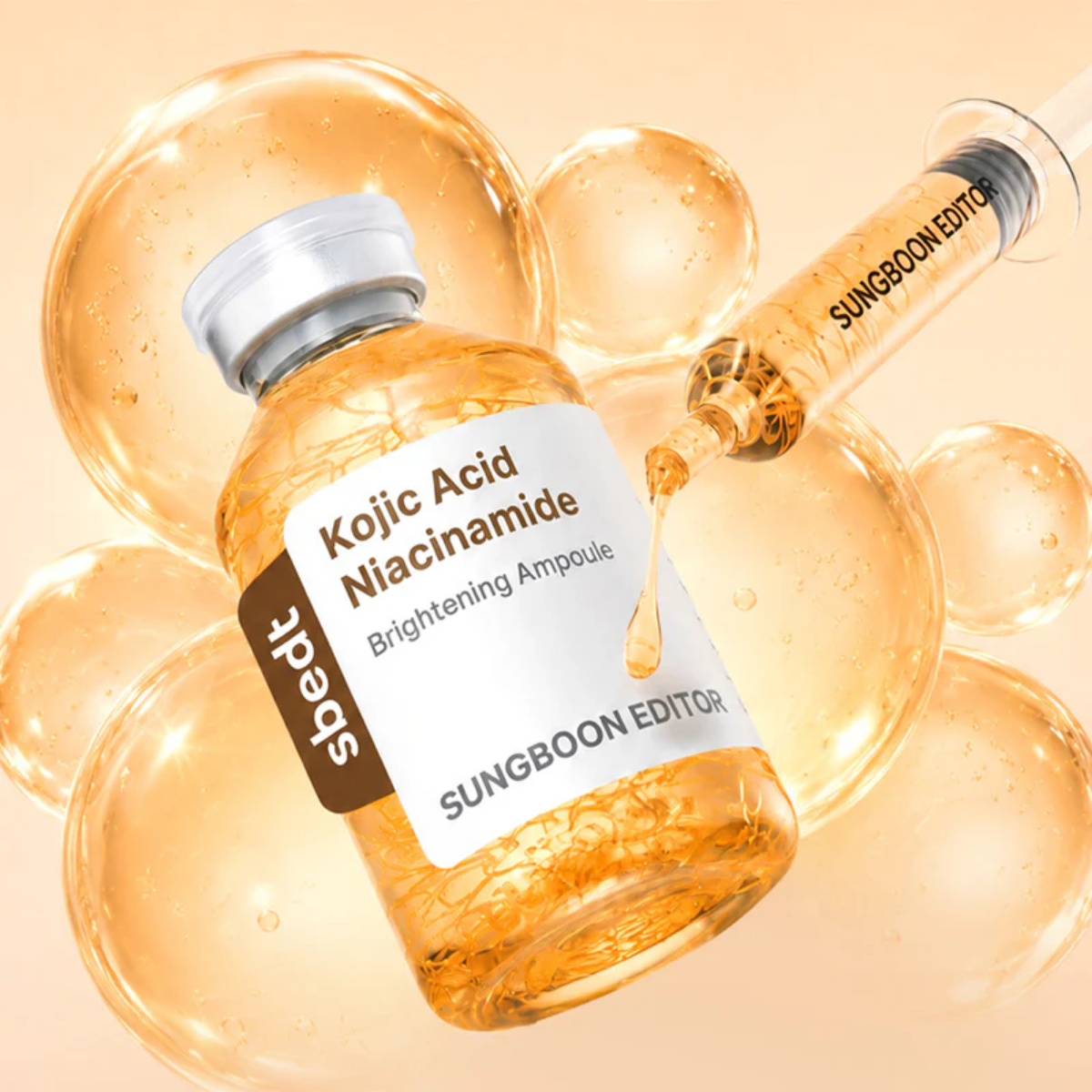 Sungboon Editor - Kojic Acid Niacinamide Brightening Ampoule 40 ml Sungboon Editor - Kojic Acid Niacinamide Brightening Ampoule 40 ml - Image 4