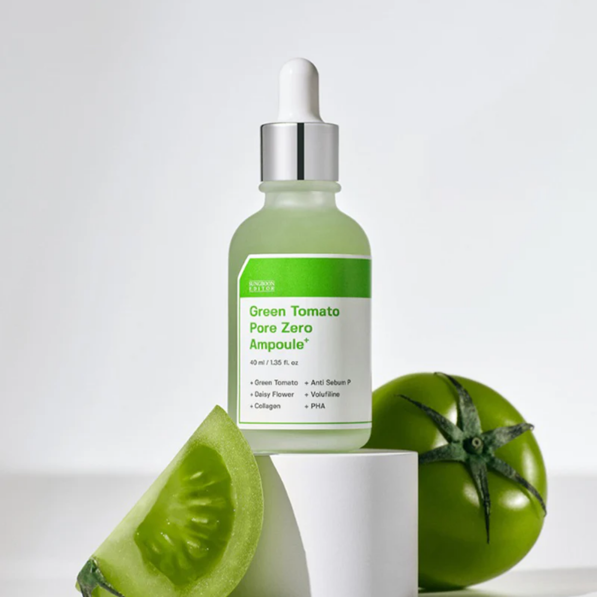 Sungboon Editor - Green Tomato Pore Zero Ampoule 40 ml Sungboon Editor - Green Tomato Pore Zero Ampoule 40 ml - Image 2
