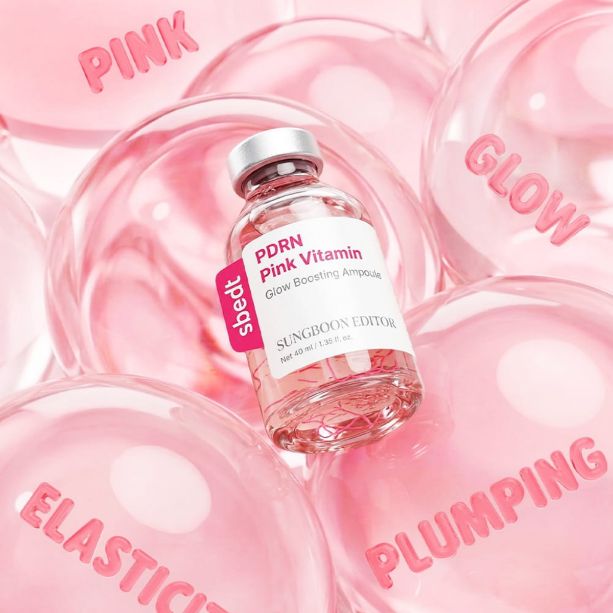 Sungboon Editor - PDRN Pink Vitamin Glow Boosting Ampoule 40 ml Sungboon Editor - PDRN Pink Vitamin Glow Boosting Ampoule 40 ml - Image 2