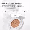 Fløjsydende foundationkushion med Cicamanu Biome og Parnell’s 92 Serum til beroligende, lysende og anti-aging hudpleje, kombineret i én 3-i-1 funktion. Ideel til sund, strålende hud.