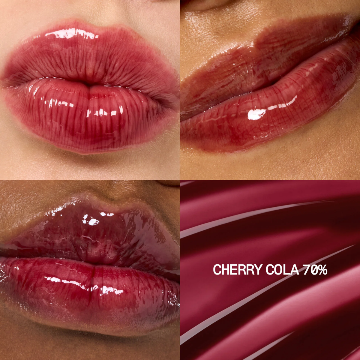 Fwee - 3D Voluming Gloss 70% #B12 Cherry Cola 5.3 g Fwee - 3D Voluming Gloss 70% #B12 Cherry Cola 5.3 g - Image 3