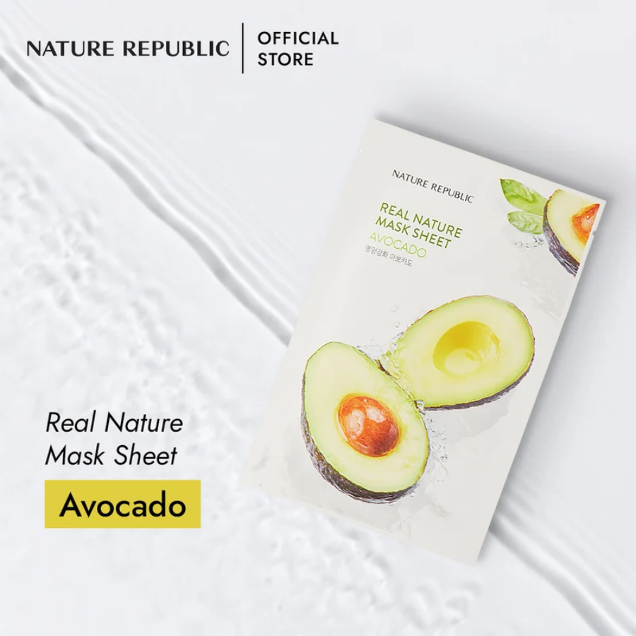 Nature Republic - Real Nature Mask Sheet Avocado Nature Republic - Real Nature Mask Sheet Avocado - Image 2
