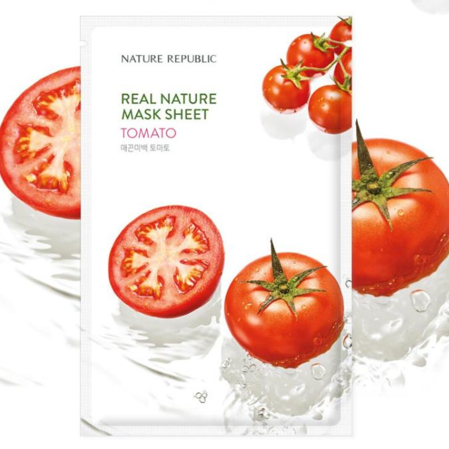 Nature Republic - Real Nature Mask Sheet Tomato Nature Republic - Real Nature Mask Sheet Tomato - Image 3