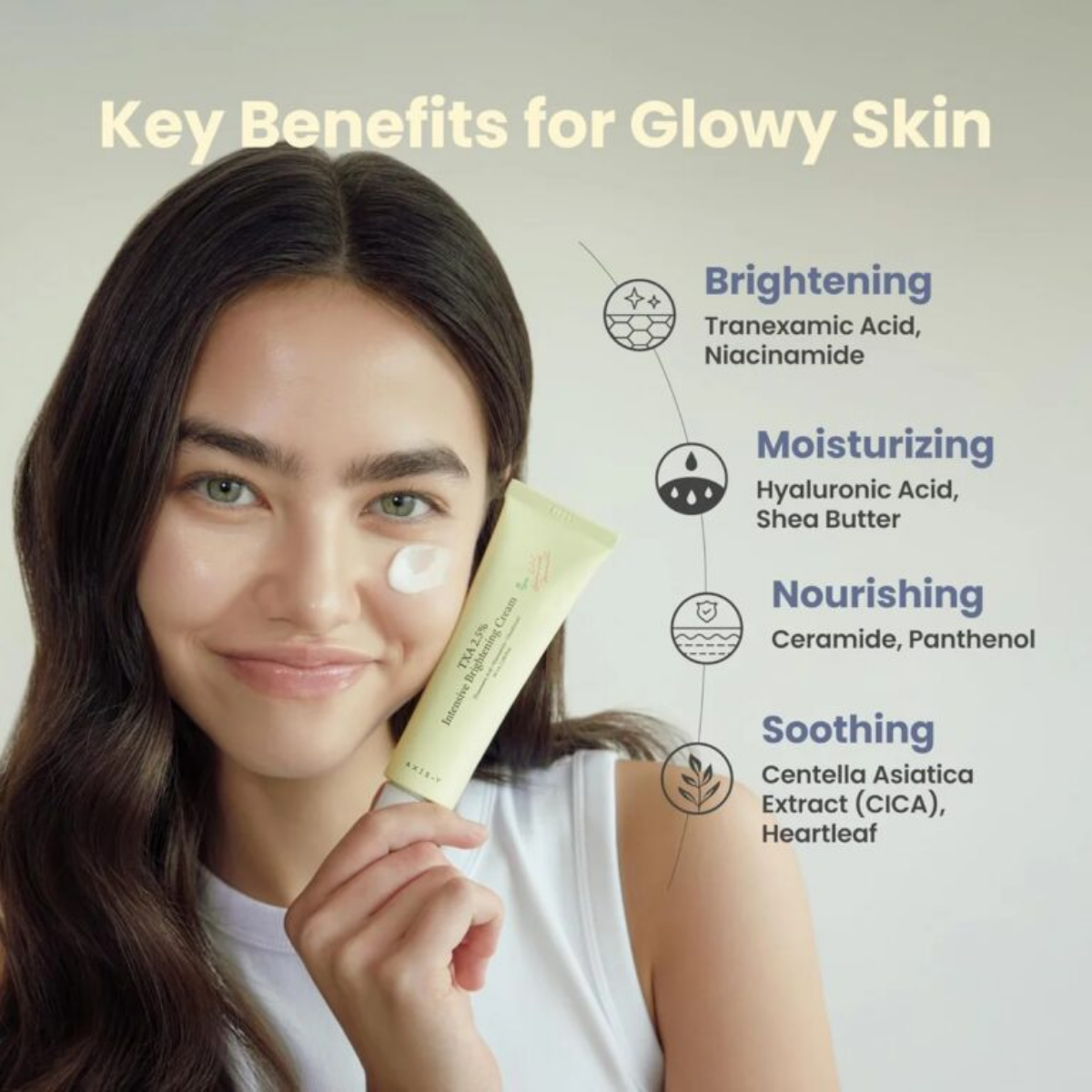 AXIS-Y - TXA 2.5% Intensive Brightening Cream 50 ml AXIS-Y - TXA 2.5% Intensive Brightening Cream 50 ml - Image 3
