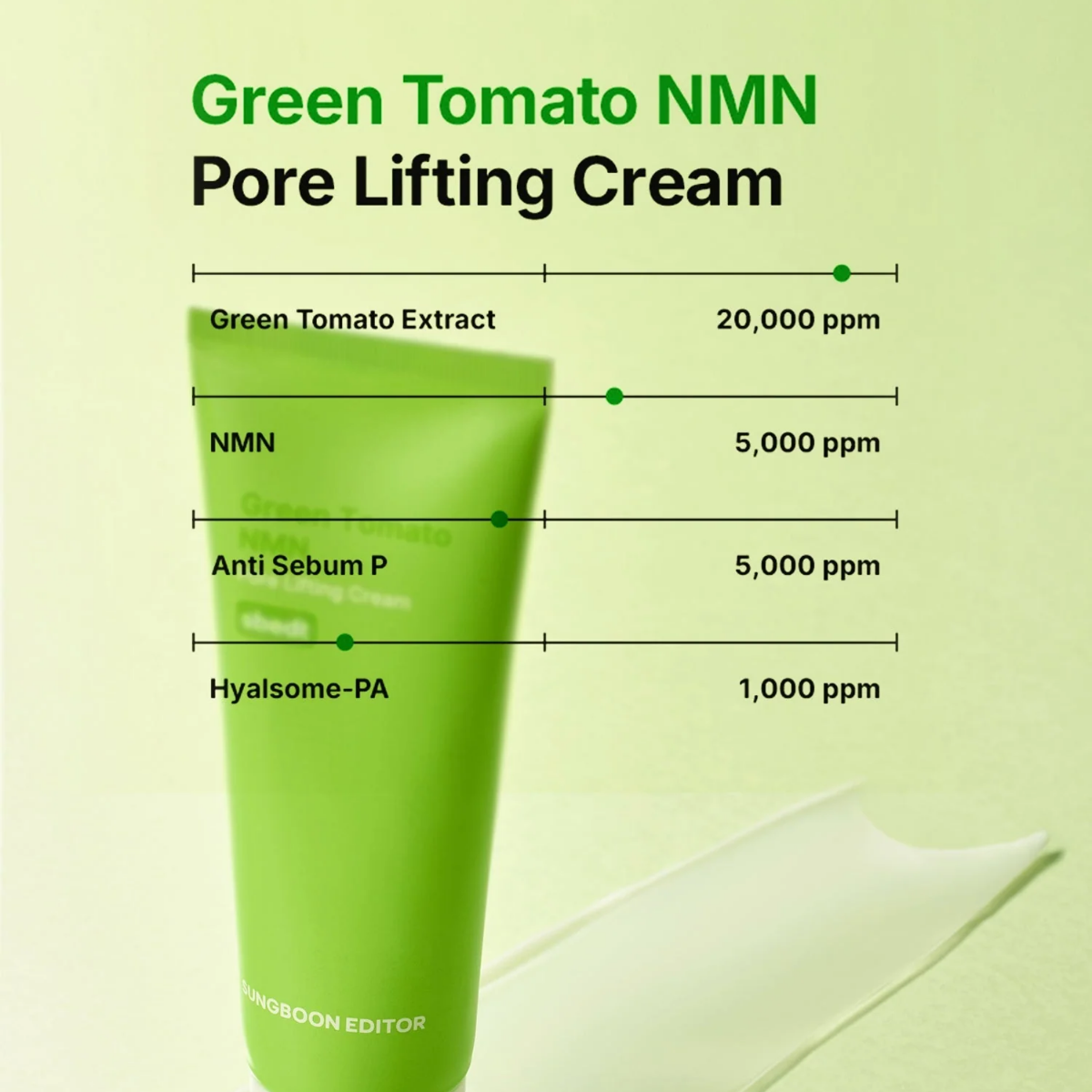 Sungboon Editor - Green Tomato NMN Pore Minimizing Cream 50 ml Sungboon Editor - Green Tomato NMN Pore Minimizing Cream 50 ml - Image 2