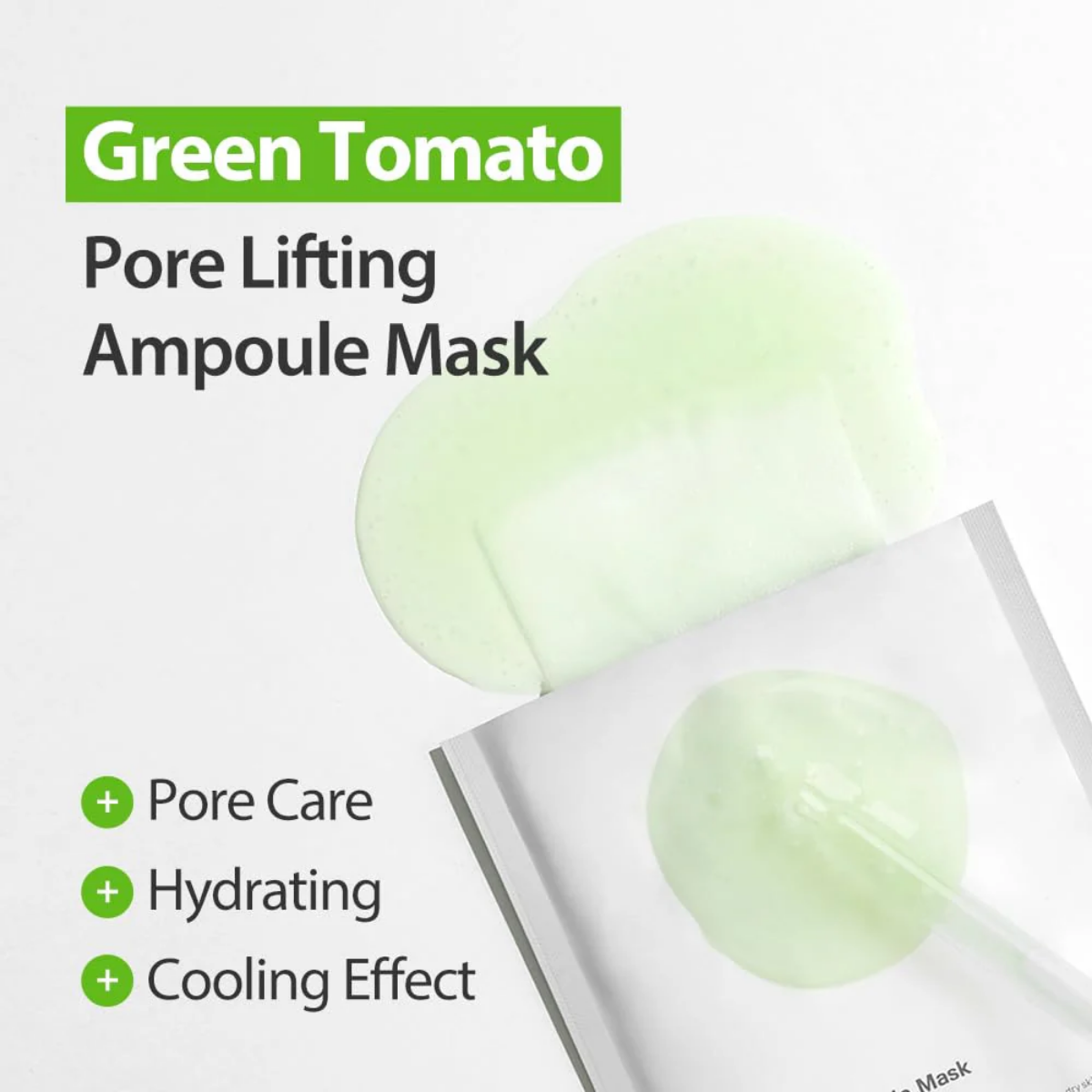 Sungboon Editor - Green Tomato NMN Pore Minimizing Ampoule Mask Sungboon Editor - Green Tomato NMN Pore Minimizing Ampoule Mask - Image 3