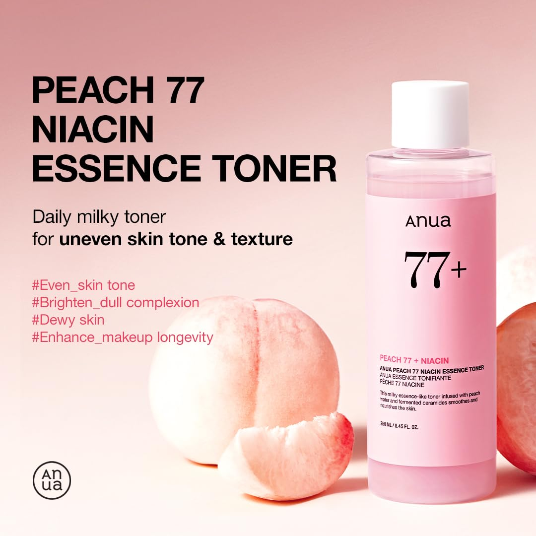 Anua - Peach 77% Niacin Essence Toner 250 ml Anua - Peach 77% Niacin Essence Toner 250 ml - Image 4