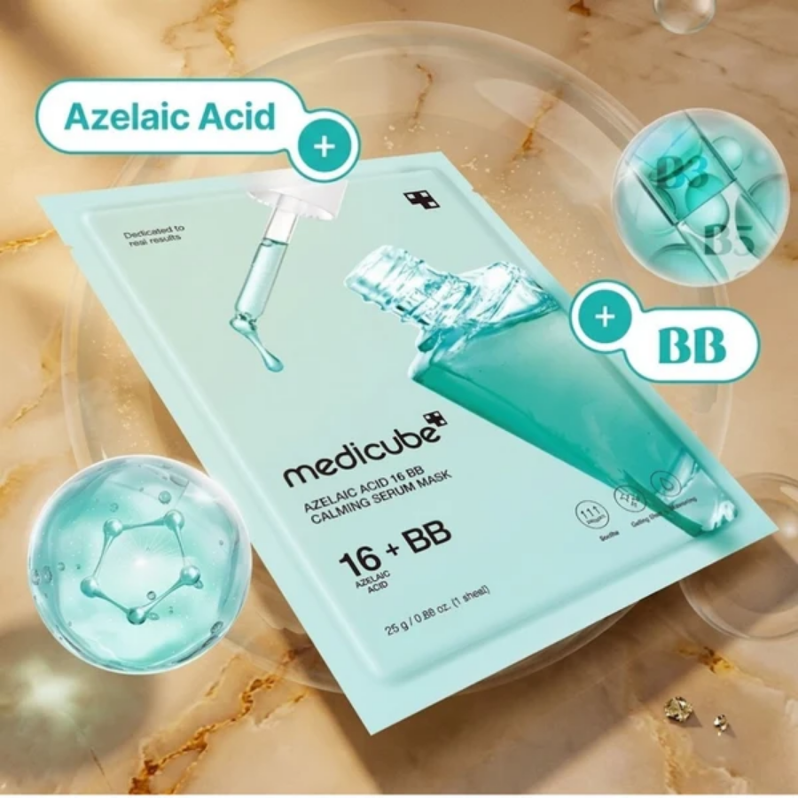 Medicube - Azelaic Acid 16 BB Calming Serum Mask Medicube - Azelaic Acid 16 BB Calming Serum Mask - Image 3