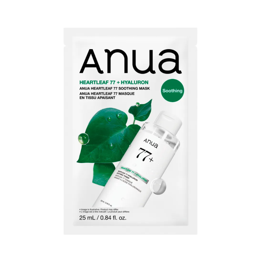 Anua - Heartleaf 77 Soothing Sheet Mask (W) – product image 1